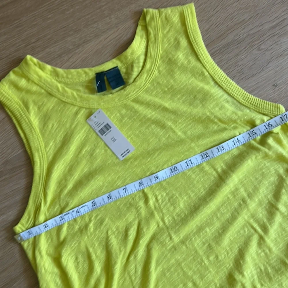 Left of Center Anthropologie NWT Tank Shirt Oversized